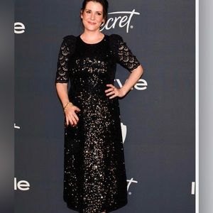 Sea NY Sequin dress with adorable detail.